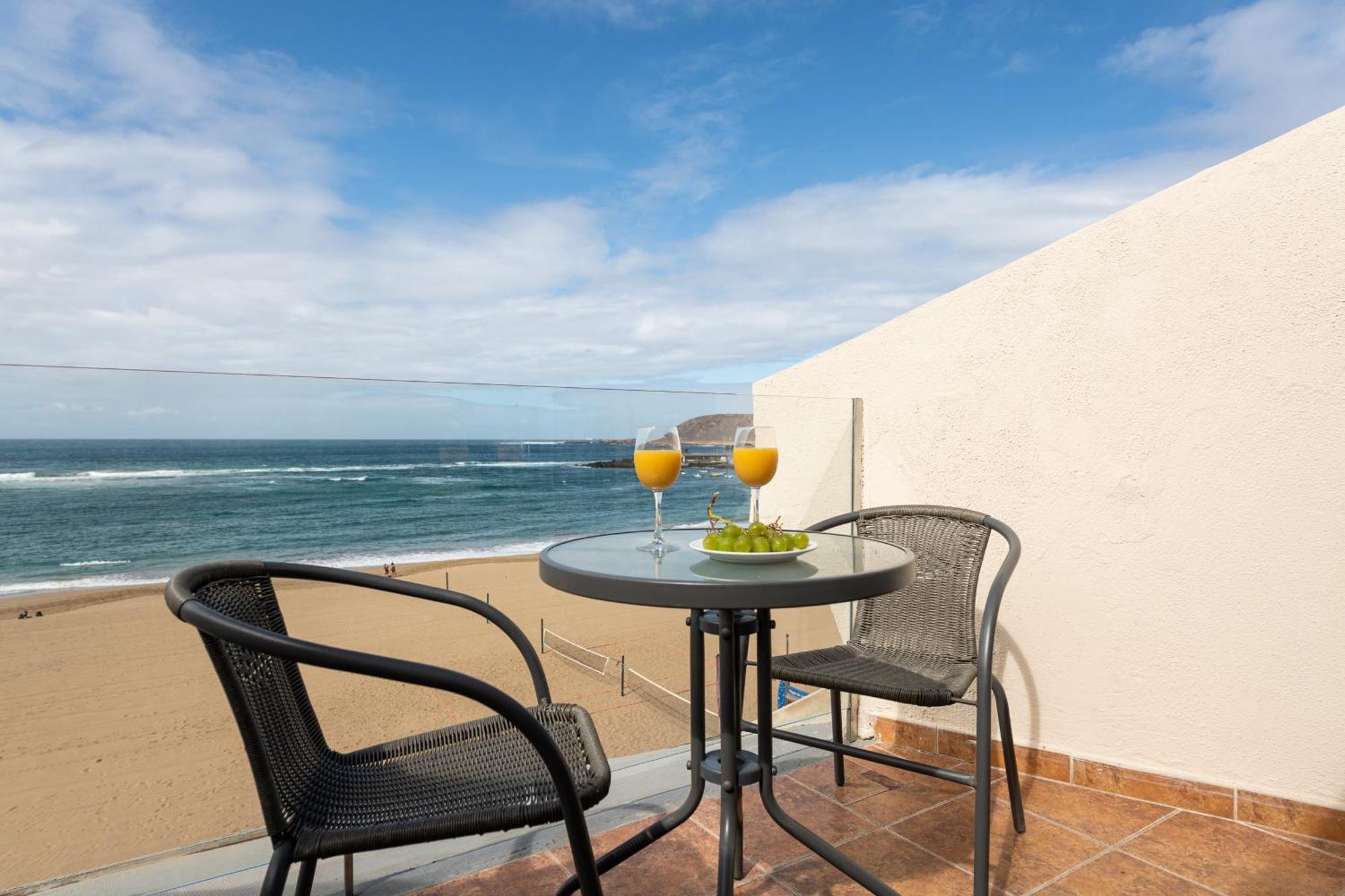 Beachfront Home Las Canteras - Sea Views Terrace Las Palmas de Gran Canaria Eksteriør bilde