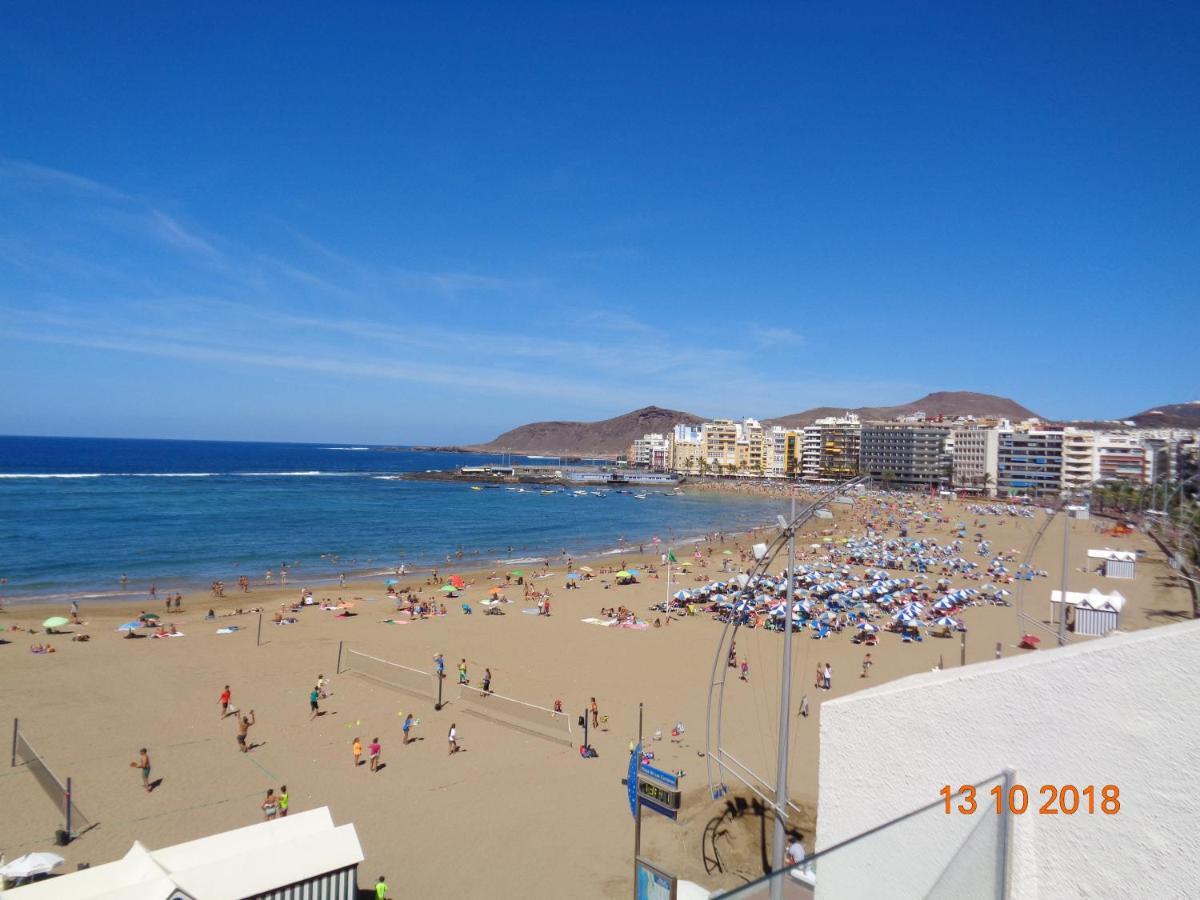 Beachfront Home Las Canteras - Sea Views Terrace Las Palmas de Gran Canaria Eksteriør bilde